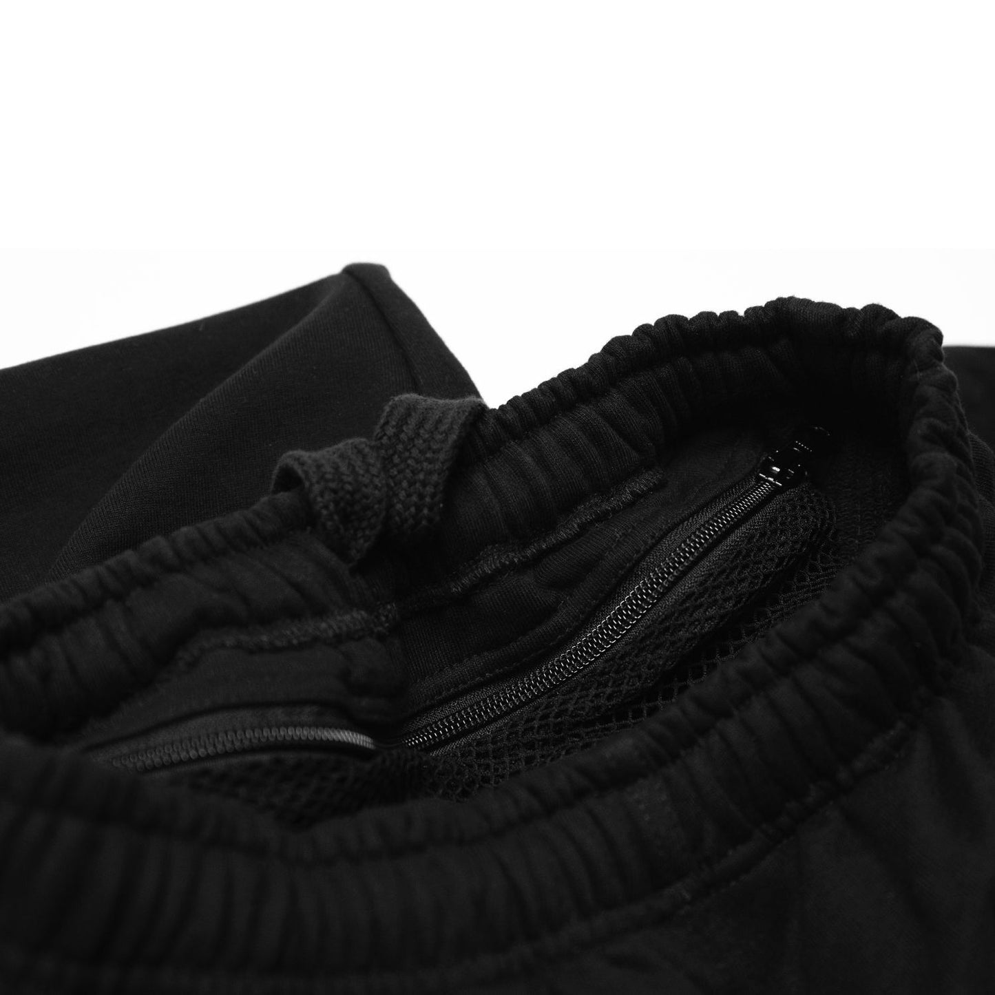 TAR Premium Black Mens Cargo Joggers