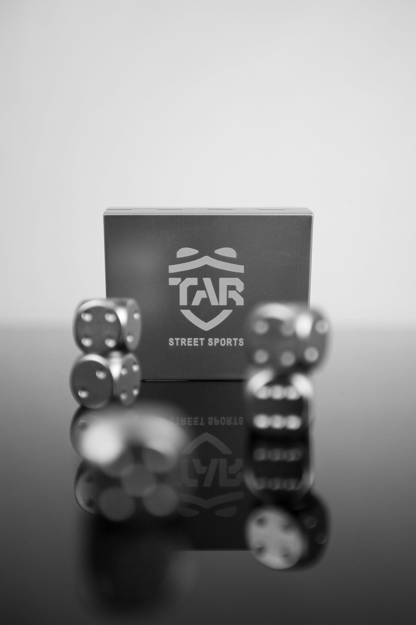 TAR Dice set with laser logo with rules included