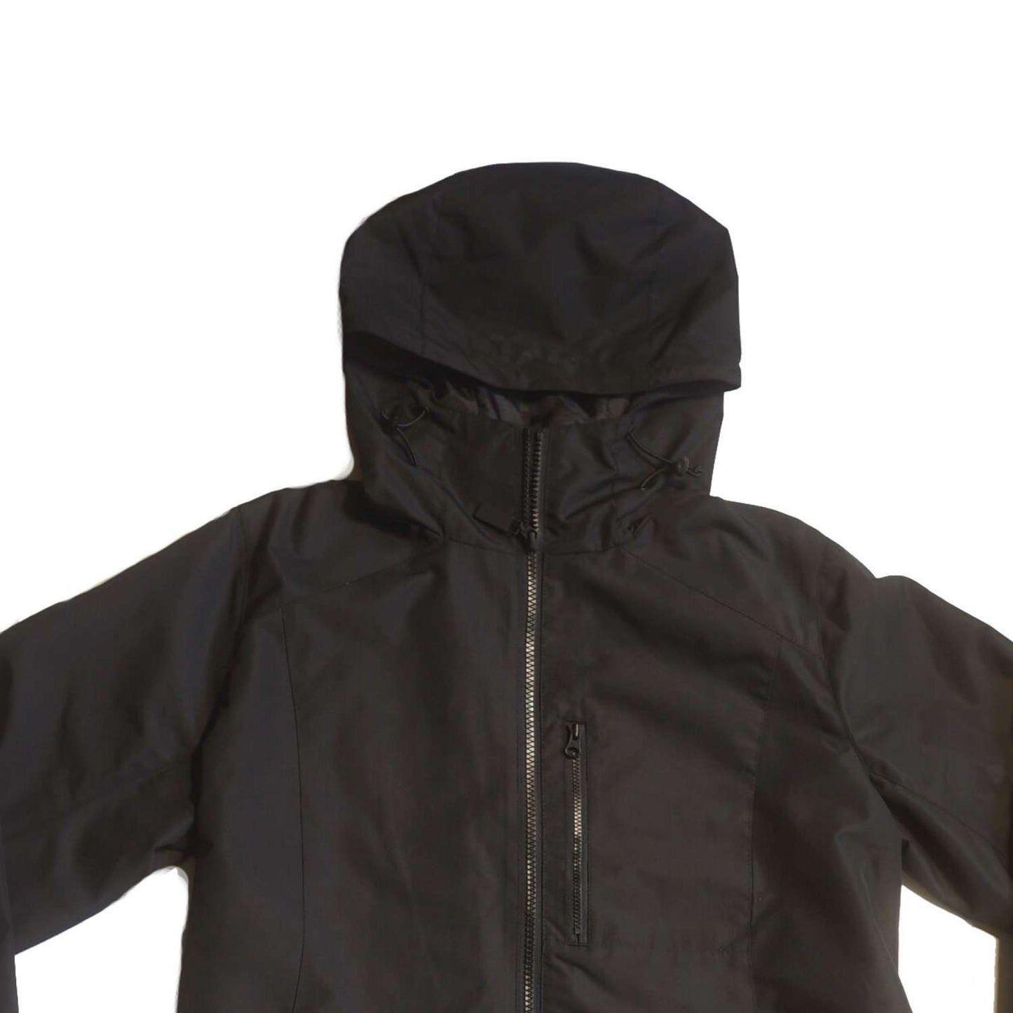 Women's Black TAR Logo Waterproof Shell Jacket
