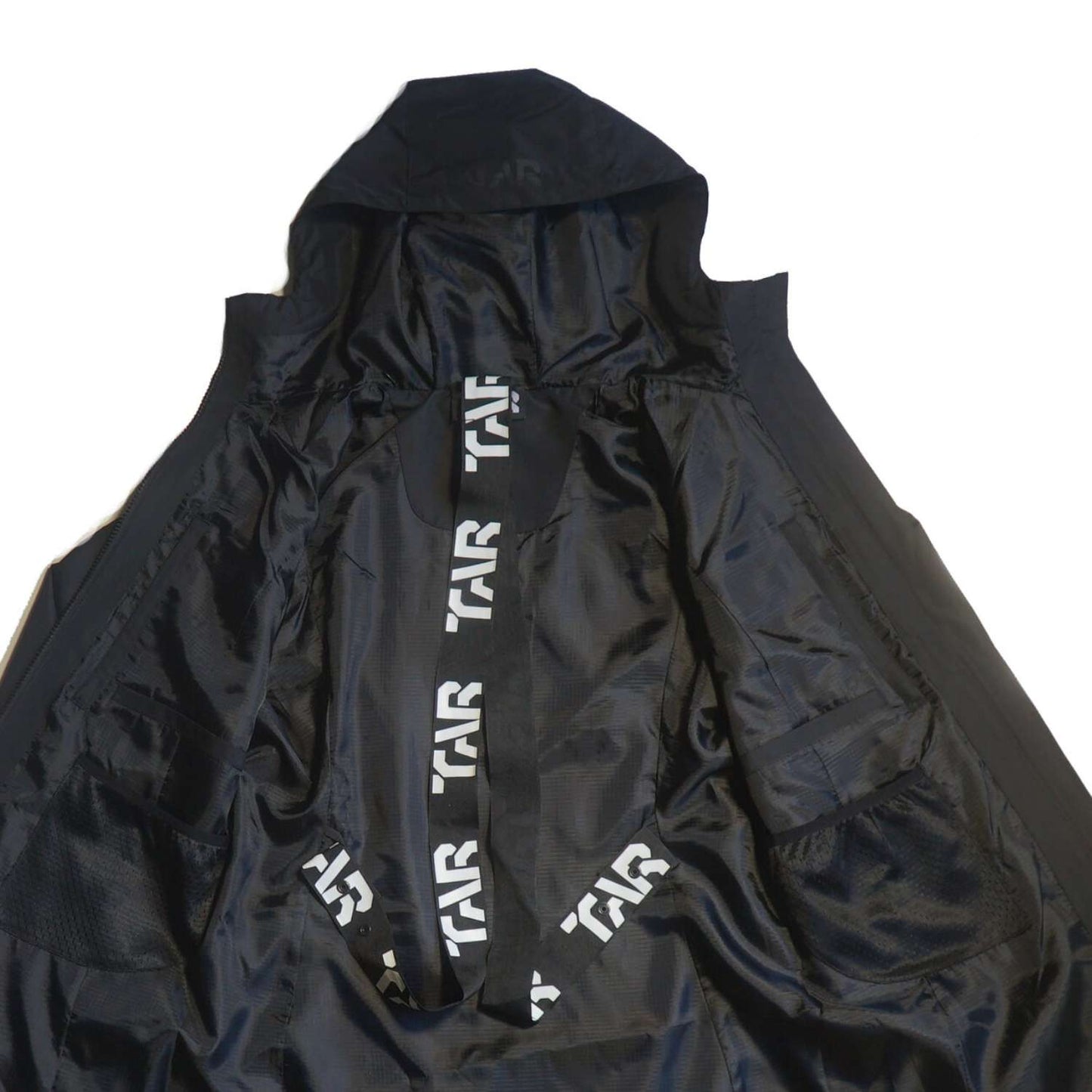 Women's Black TAR Logo Waterproof Shell Jacket