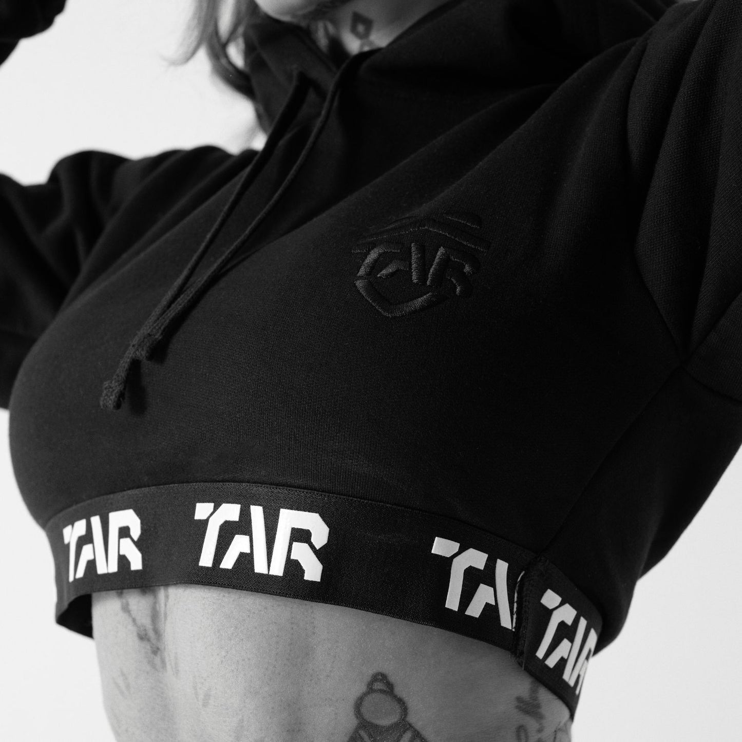 TAR Women's Cropped Hooded Sweat